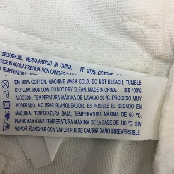 Forever 21 White Front Zip Mini Jean Skirt Size 30 NWT Distressed Denim - Picture 6 of 7